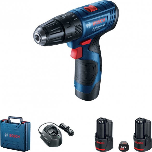 Дриль акумуляторна ударна BOSCH GSB 120-LI (06019G8100)